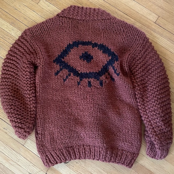 XS Jackson Rowe “Eye See You” cardigan - Picture 3 of 3
